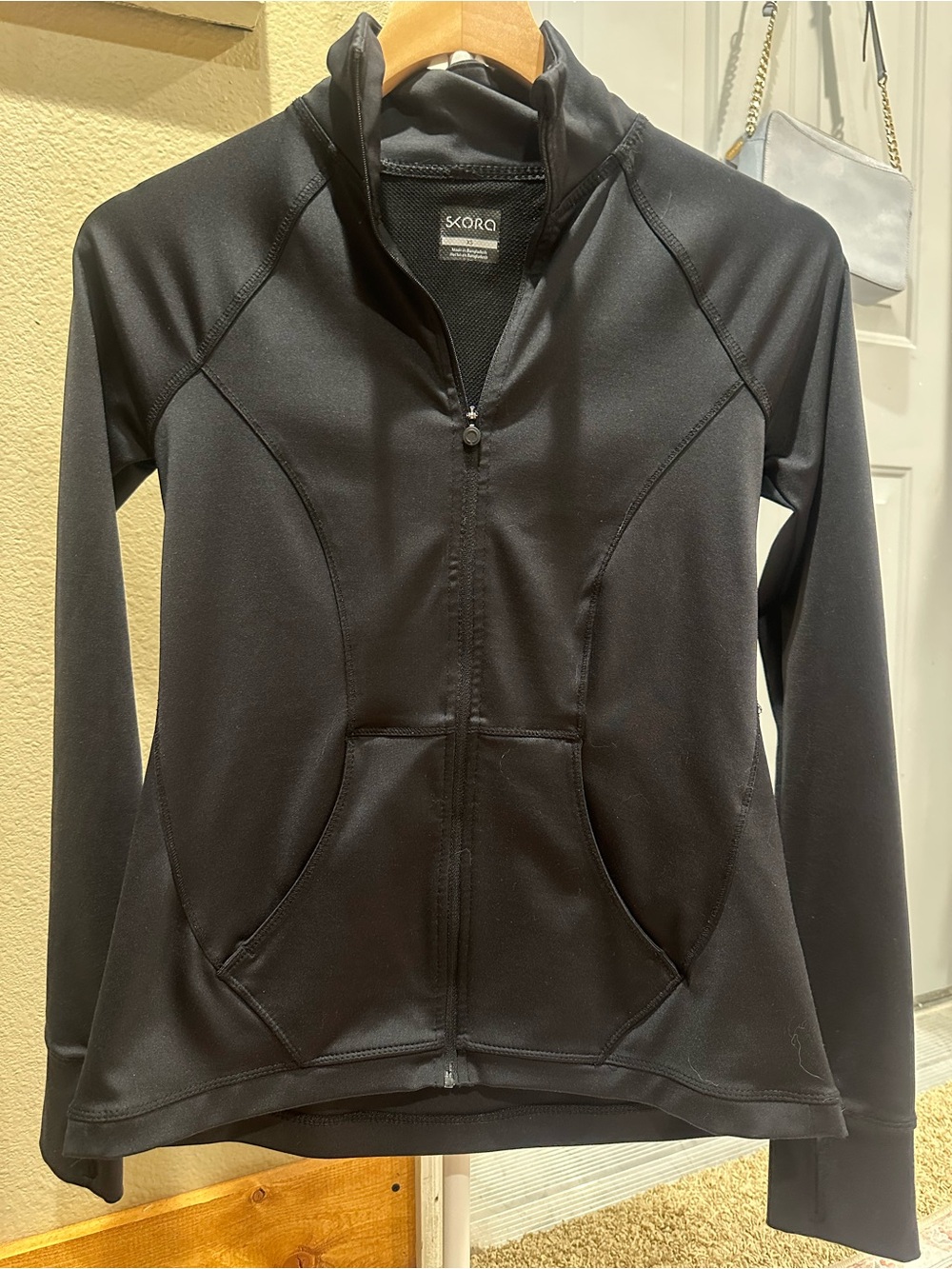 Skora Women’s Black Full-Zip Athletic Jacket
